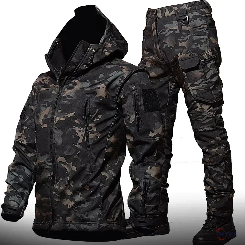 Fishing Pants Waterproof - 6XL TAD taktyczne mężczyźni polowanie piesze