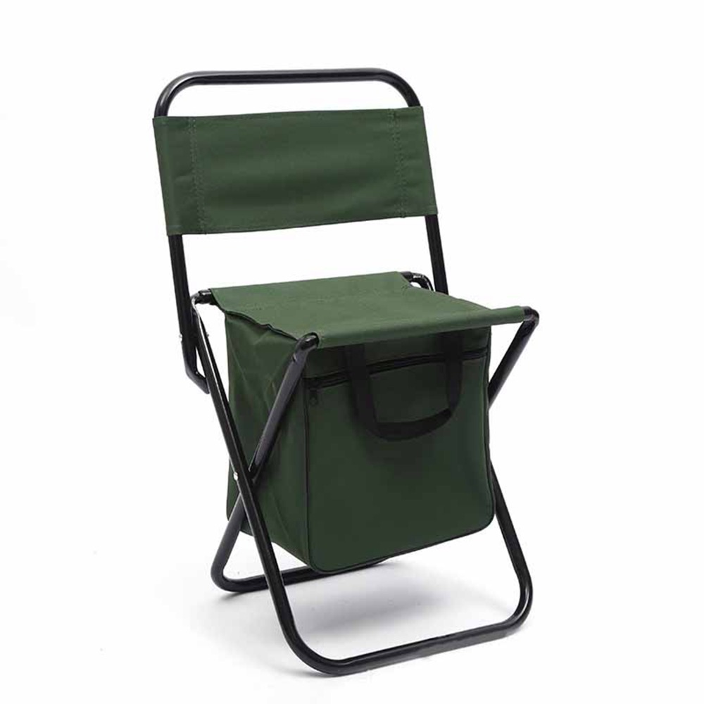 Fishing Backpack - Składane krzesło kempingowe z tkaniny Oxford