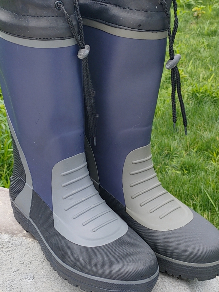 Fishing Boots - Męskie wysokie, antypoślizgowe, wodoodporne kalosze, grube