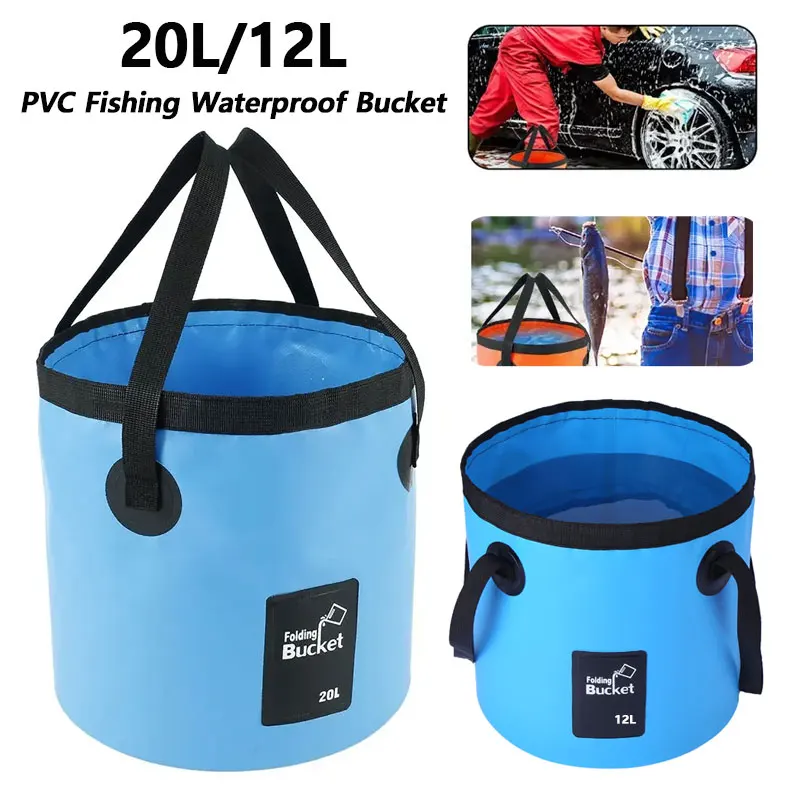 Fishing Bag Waterproof - Wodoodporne wiaderko wędkarskie PVC o dużej