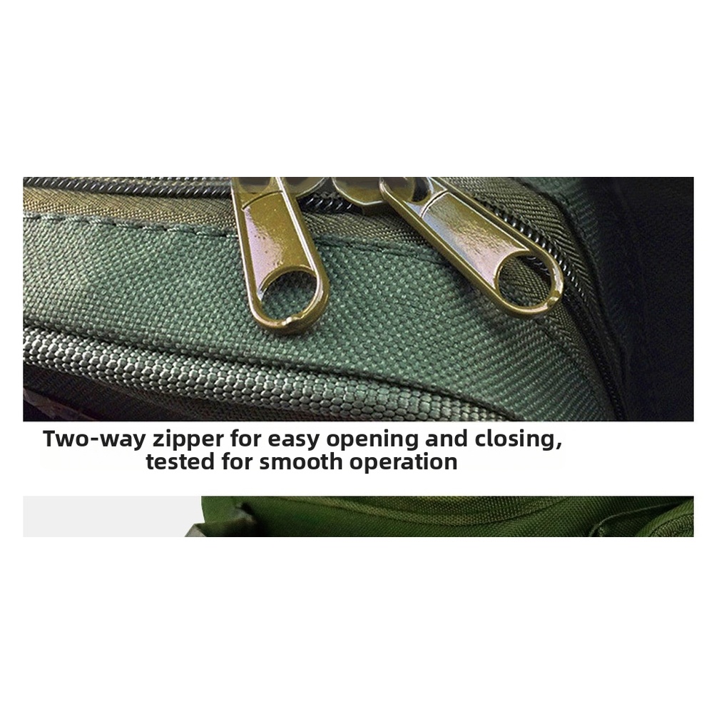 Zielony nylonowy plecak wędkar – Fishing Backpack recenzja i cena