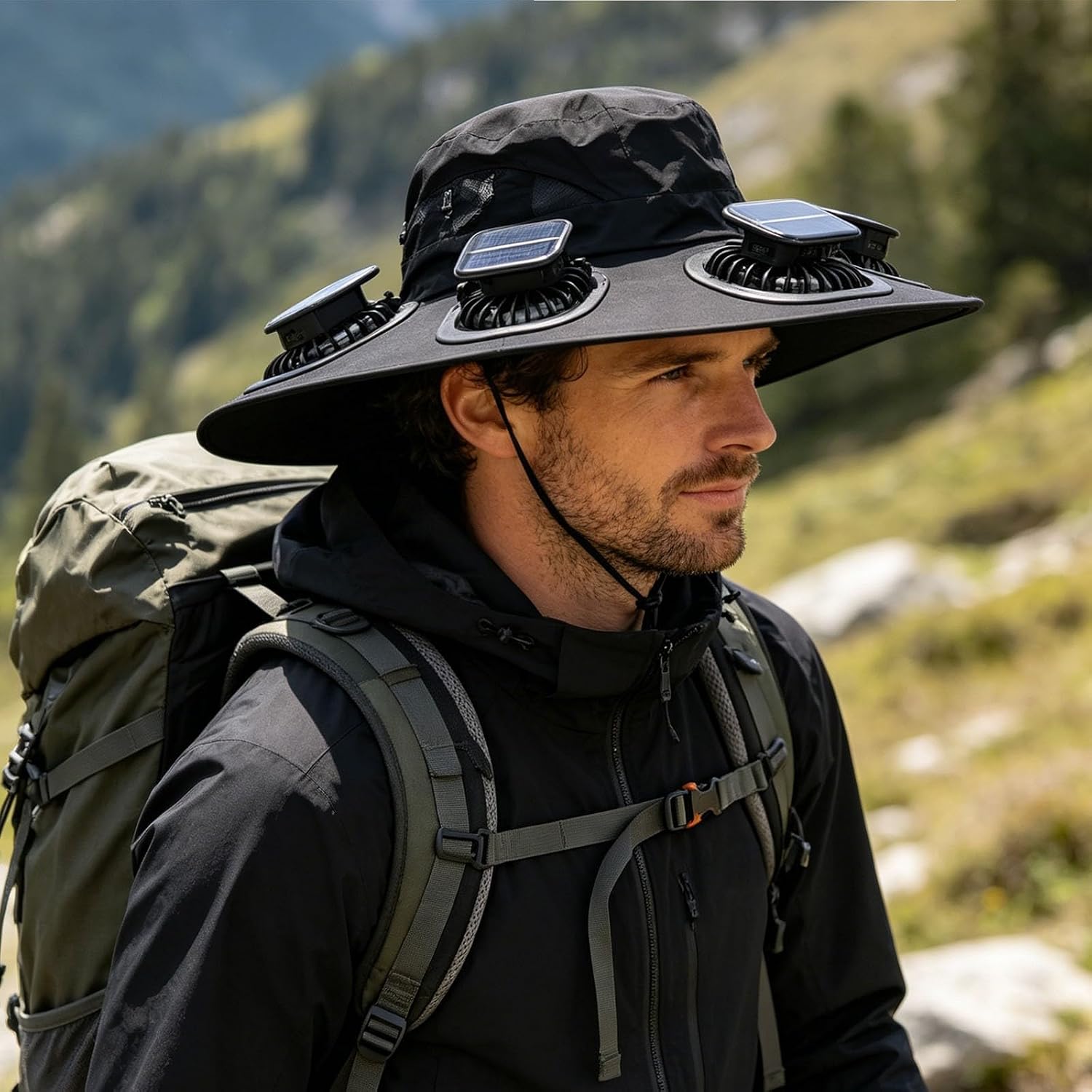 Czapka z wentylatorem solarnym – Fishing Hat recenzja i cena