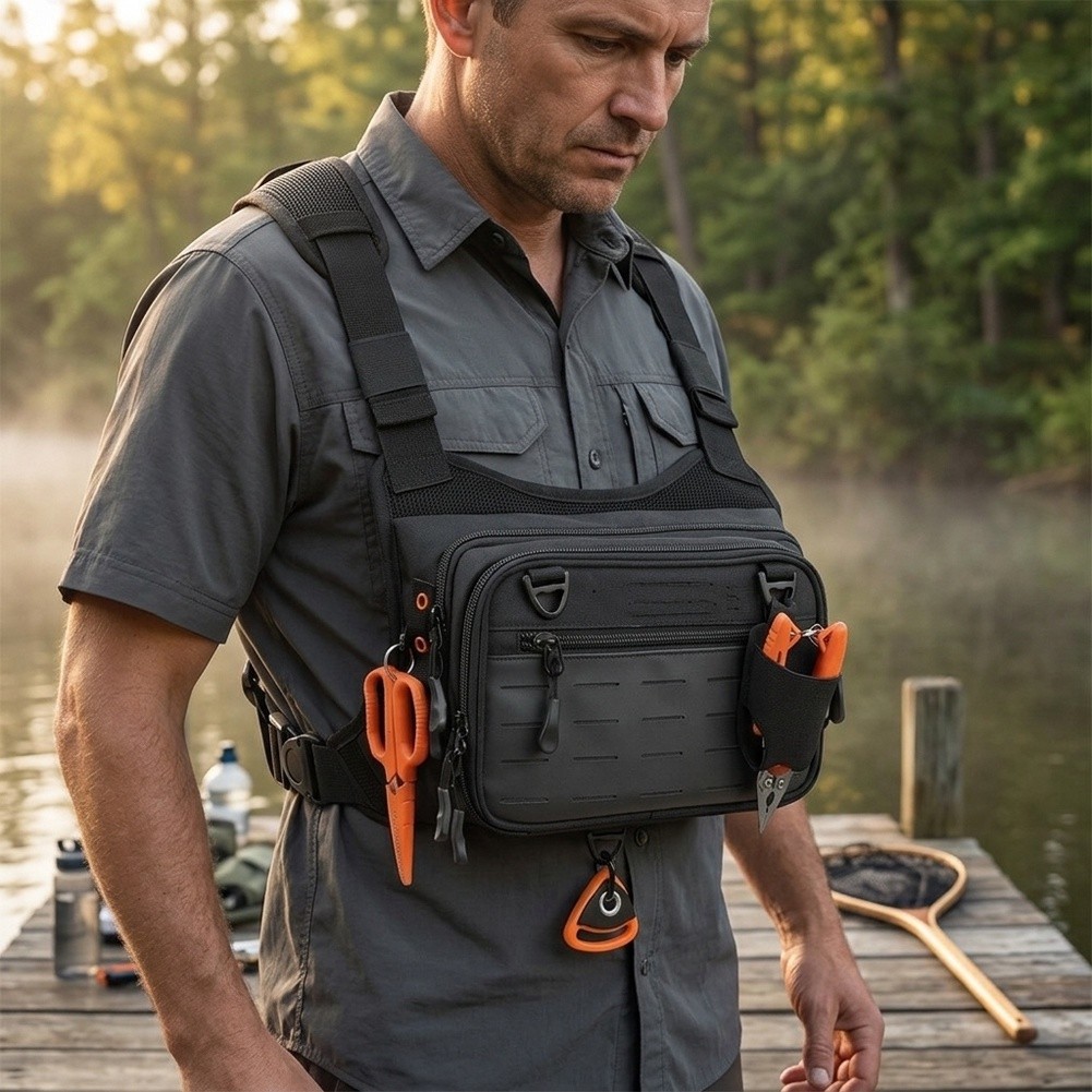 Plecak-szlafrok do wędkowania  – Fishing Backpack recenzja i cena