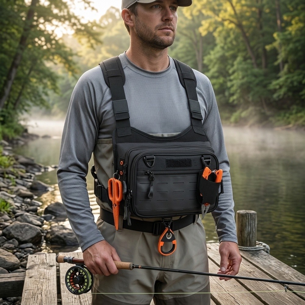 Plecak-szlafrok do wędkowania  – Fishing Backpack recenzja i cena