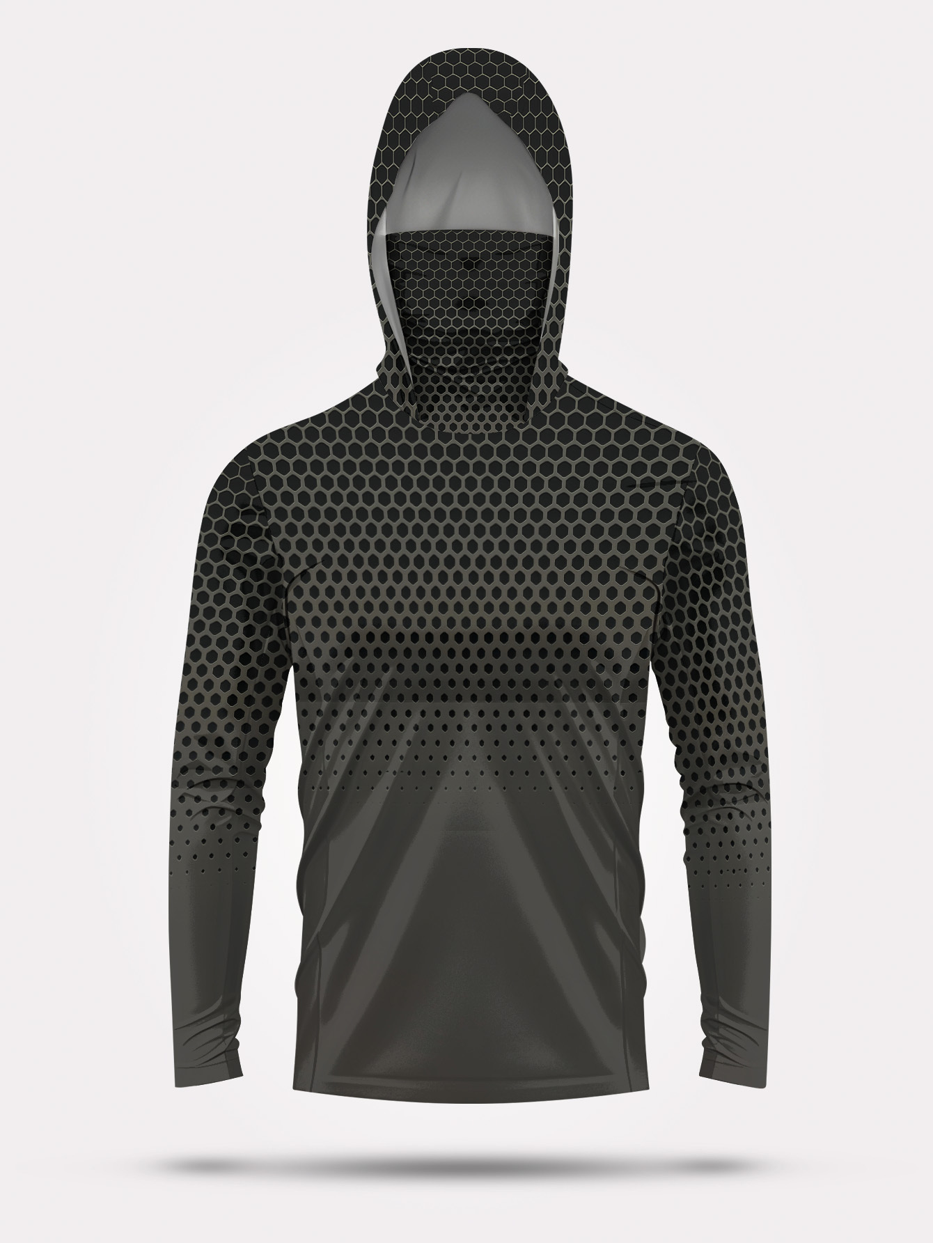 Męska letnia koszulka wędkarsk – Fishing Mask Sun Protection recenzja i cena