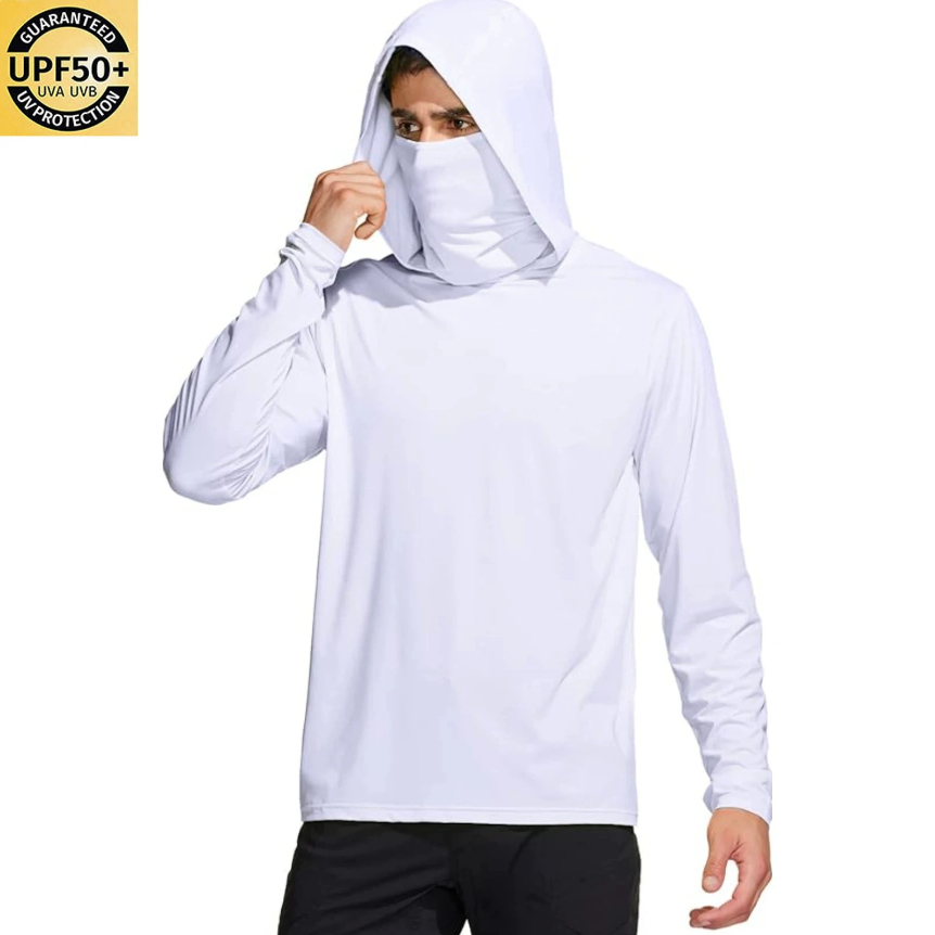 Męska koszula wędkarska z kapt – Fishing Mask Sun Protection recenzja i cena
