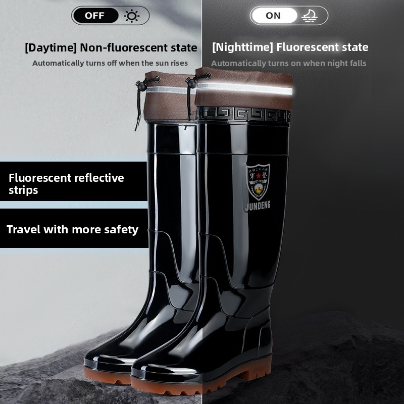 Męskie wysokie, wodoodporne ka – Fishing Boots recenzja i cena