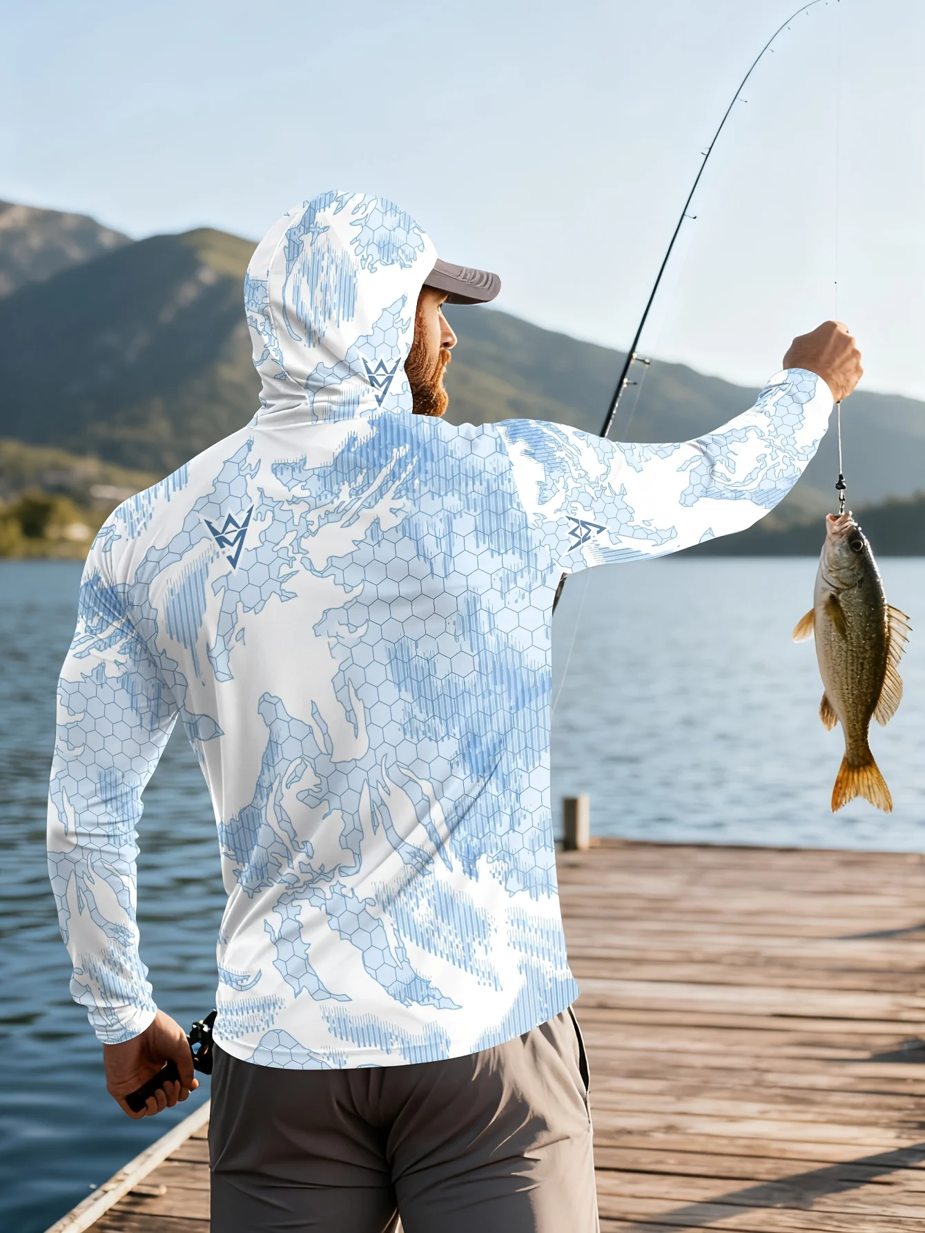 Nowa koszulka wędkarska z dług – Fishing Mask Sun Protection recenzja i cena