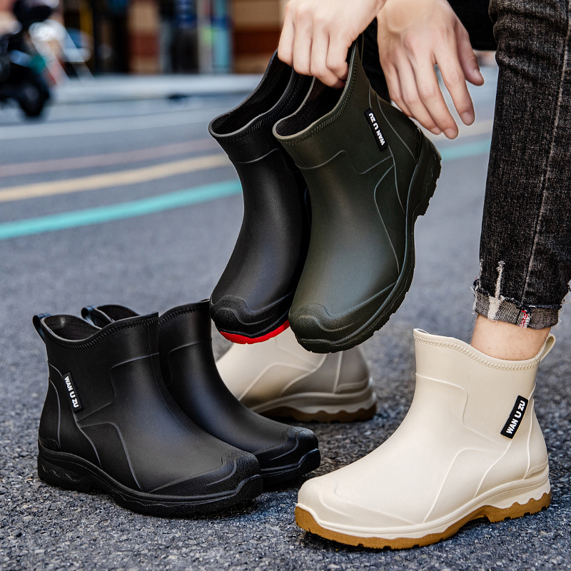 Męskie Nowe Kalosze Krótkie Mo – Fishing Boots recenzja i cena