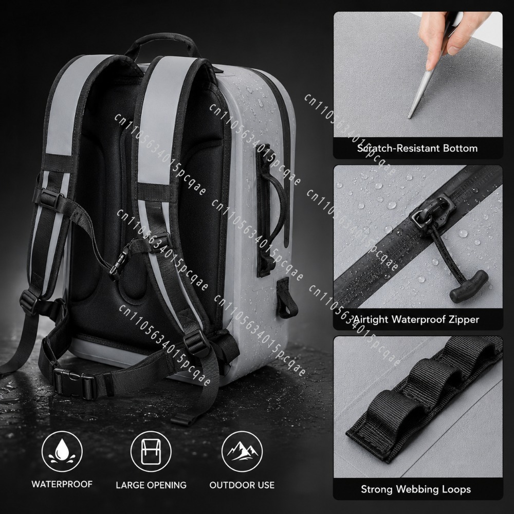 Wodoszczelny plecak z zamkiem  – Fishing Bag Waterproof recenzja i cena